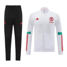 Manchester United Casaco de Treino Conjunto Branca 2023-24